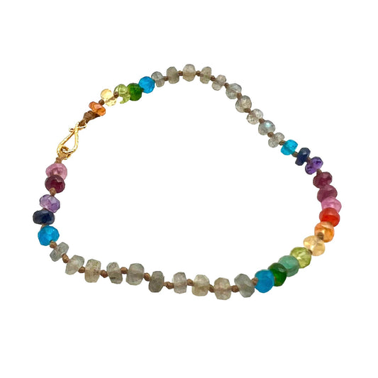Labradorite Rainbow Bracelet