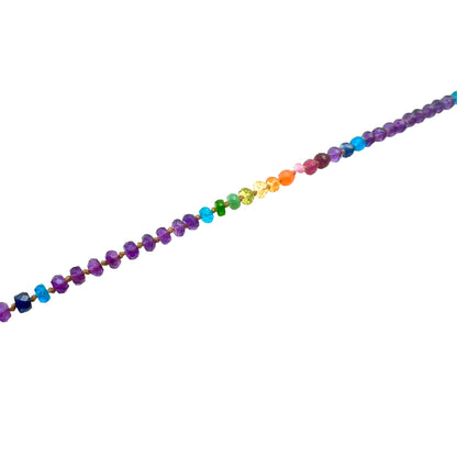 Amethyst Rainbow Bracelet