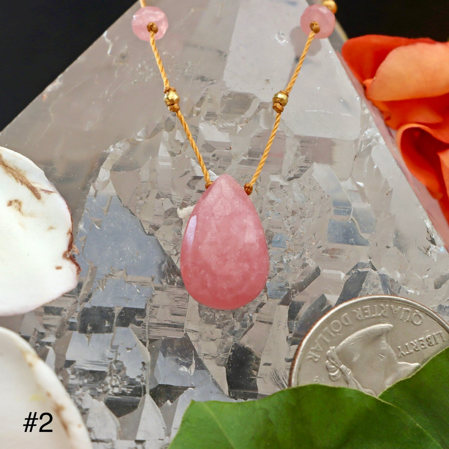 Rhodochrosite Alohi Drop