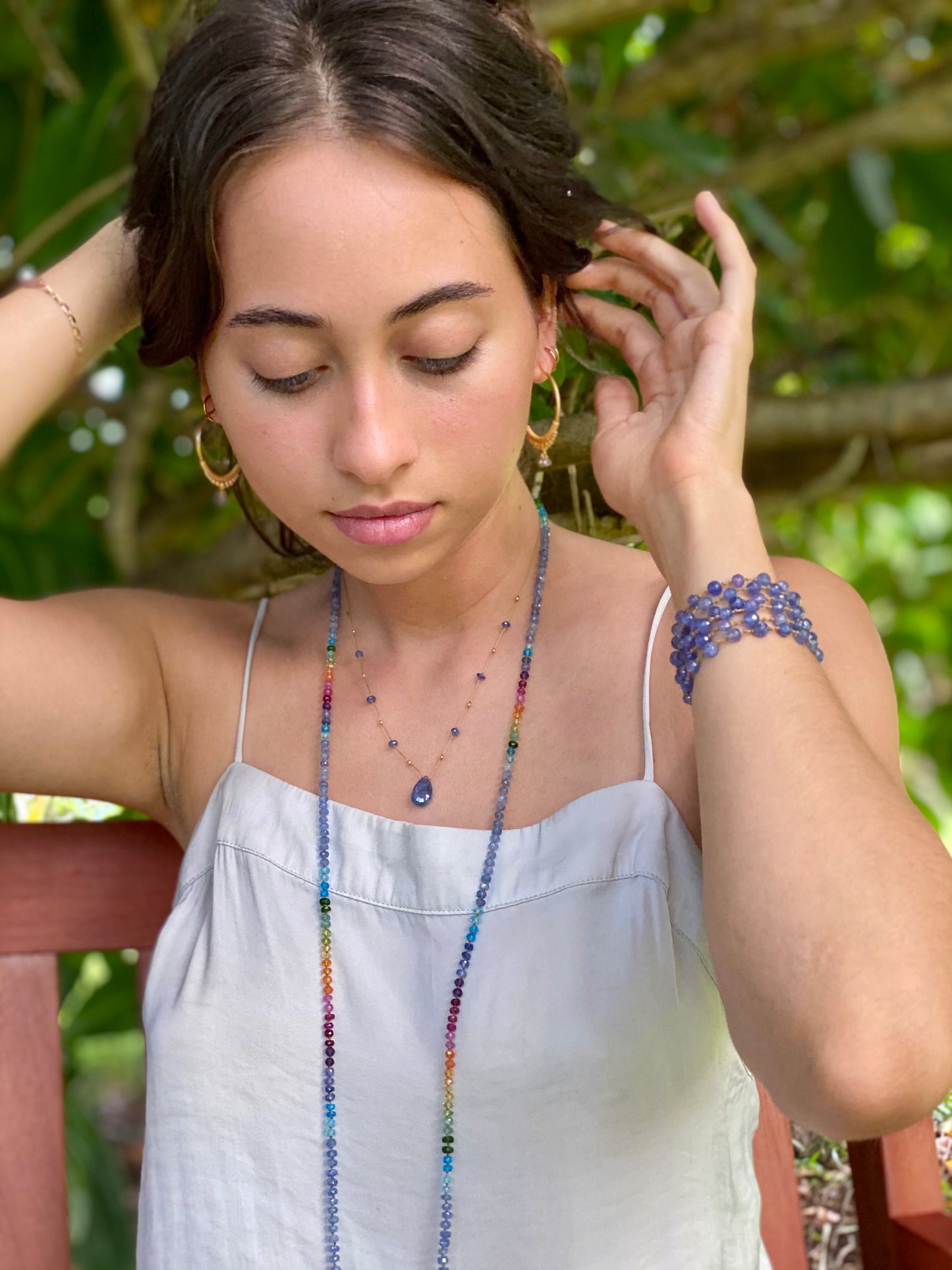 Tanzanite Mala